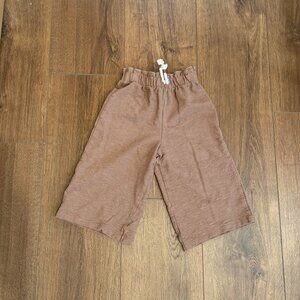 Modern Moments Girl's Size 3T Brown Wide Leg Pants